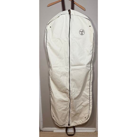 Hermes Long 60” Canvas Garment Bag - Picture 1 of 7